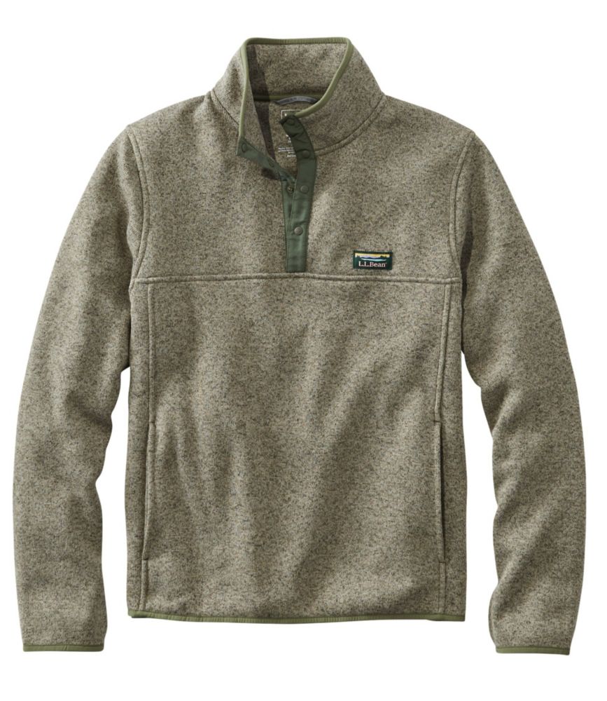 L.L.Bean Men's Bean's Sweater Fleece Pullover | J&H Outdoors