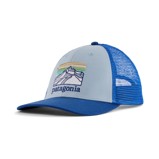 Patagonia Line Logo Ridge LoPro Trucker Hat Steam Blue