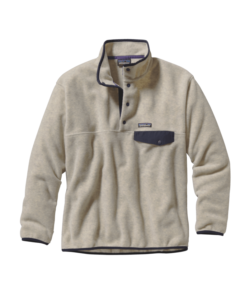 Patagonia Men's Synchilla Snap-T Pullover Oatmeal Heather