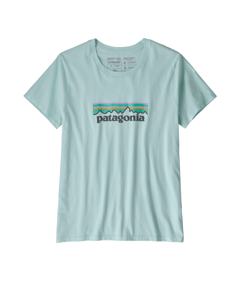 Patagonia Women's Pastel P-6 Logo Organic Crew T-Shirt | J&H Outdoors