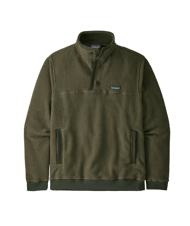 Patagonia Men's Shearling Button Pullover | J&H Outdoors