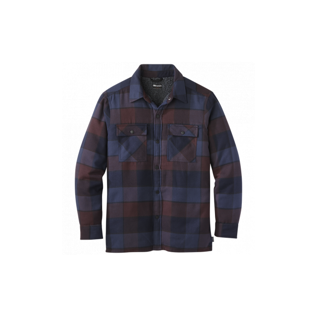 Outdoor Research Men's Feedback Flannel Shirt Jac | J&H Outdoors