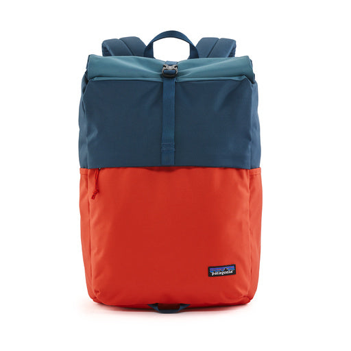 Patagonia Arbor Roll Top Pack Patchwork: Paintbrush Red