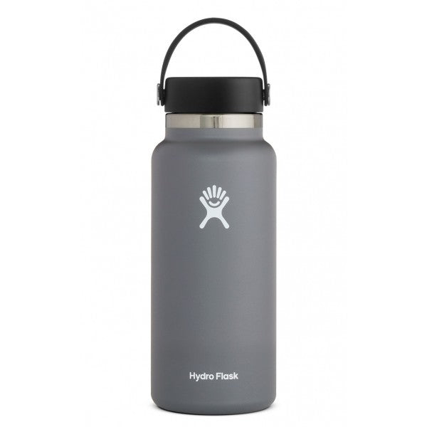 Hydro Flask 64 Oz Wide Mouth Insulated Water Bottle in White