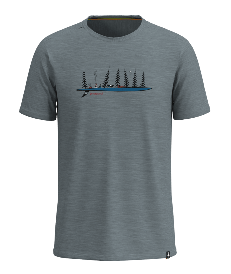 Smartwool Men's Merino Sport 150 Camping With Friends Graphic Tee | J&H Outdoors