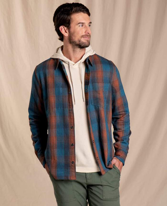 Toad&Co. Men's Over And Out Reversible Long Sleeve Shirt | J&H Outdoors