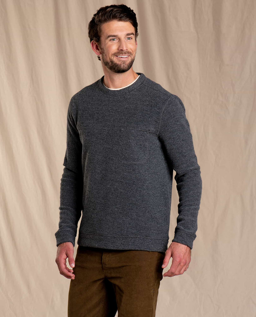 Toad&Co. Men's Breithorn Crew Sweater | J&H Outdoors
