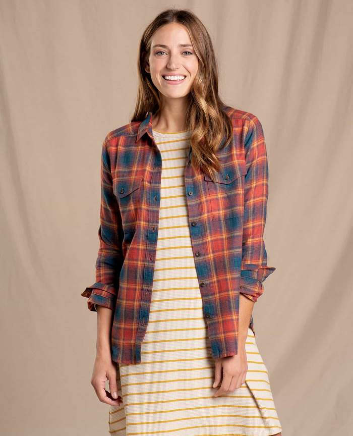 Toad&Co. Women's Re-Form Flannel Shirt | J&H Outdoors