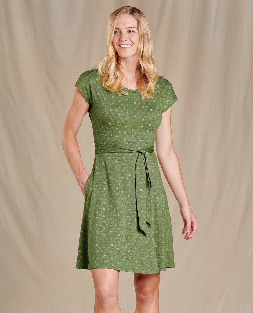 Toad&Co. Women's Cue Wrap Short Sleeve Dress | J&H Outdoors