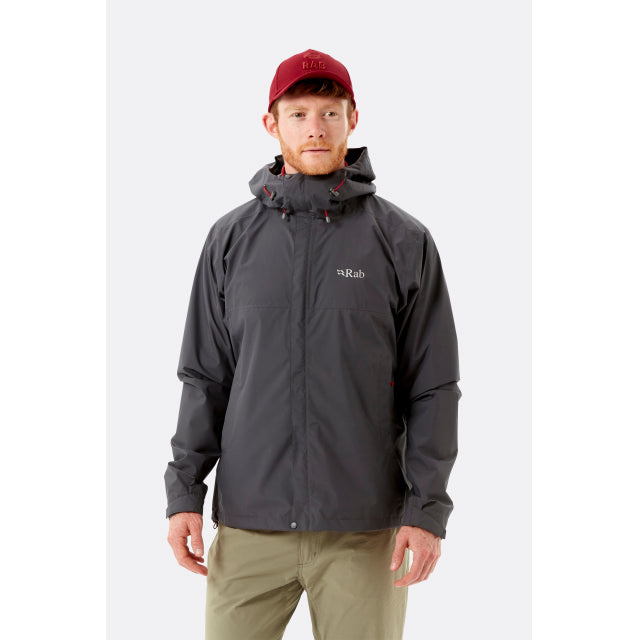 Rab Men's Downpour Eco Jacket | J&H Outdoors