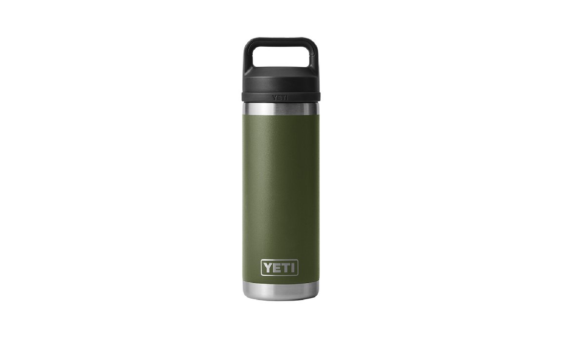 New YETI Chartreuse 18 oz Rambler Bottle With Chug Cap - general for sale -  by owner - craigslist