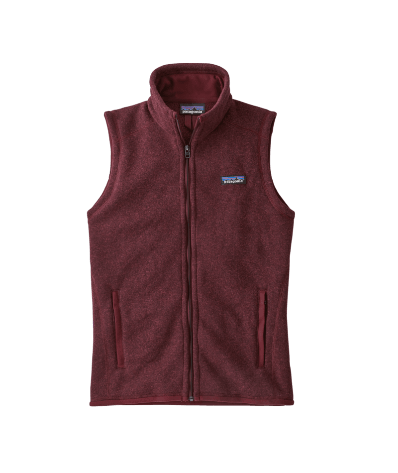 Patagonia Women's Better Sweat Jacket - Chicory Red - Clothing