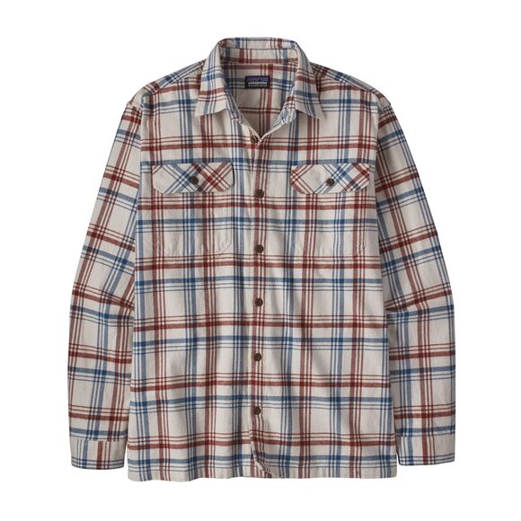 Patagonia Men's Long-Sleeved Organic Cotton Midweight Fjord Flannel Shirt | J&H Outdoors