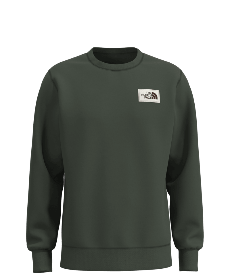 The North Face Men's Heritage Patch Crew | J&H Outdoors