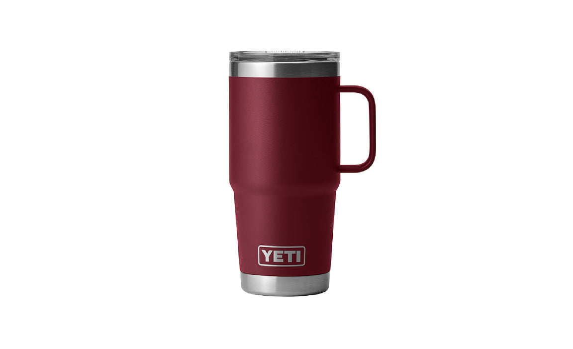 YETI® Harvest Red Rambler 20 oz. Travel Mug with StrongHold Lid