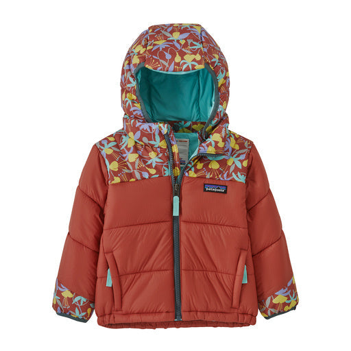 Patagonia Baby Astropuff Hoody Burl Red