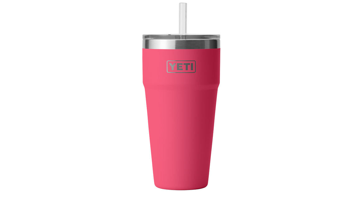 Rambler 26 oz Stackable Cup with Straw Lid YETI – J&H Outdoors