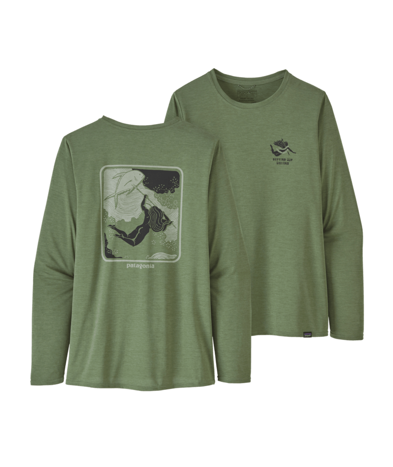 Patagonia Women's Long-Sleeved Capilene Cool Daily Graphic Shirt | J&H Outdoors