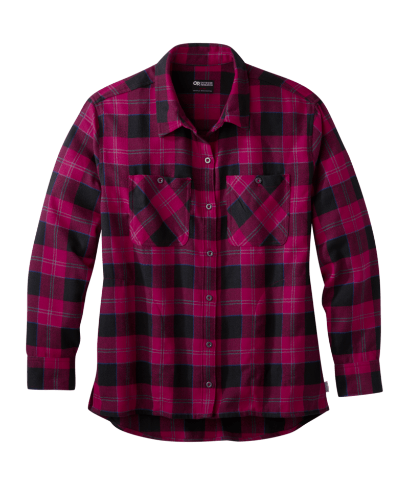 Outdoor Research Women's Feedback Flannel Shirt | J&H Outdoors