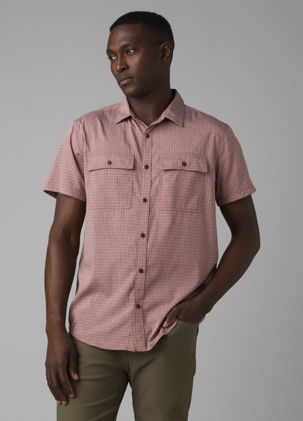 prAna Men's Garvan Short Sleeve Shirt | J&H Outdoors