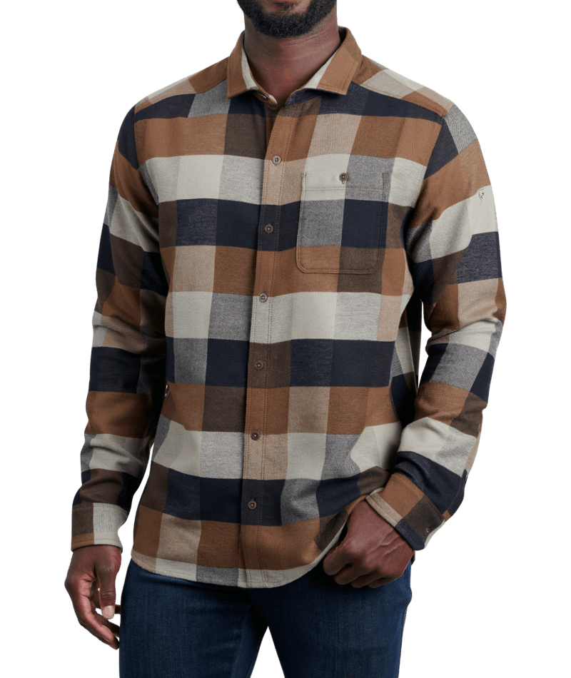 KUHL Men's Pixelatr Flannel Long Sleeve | J&H Outdoors