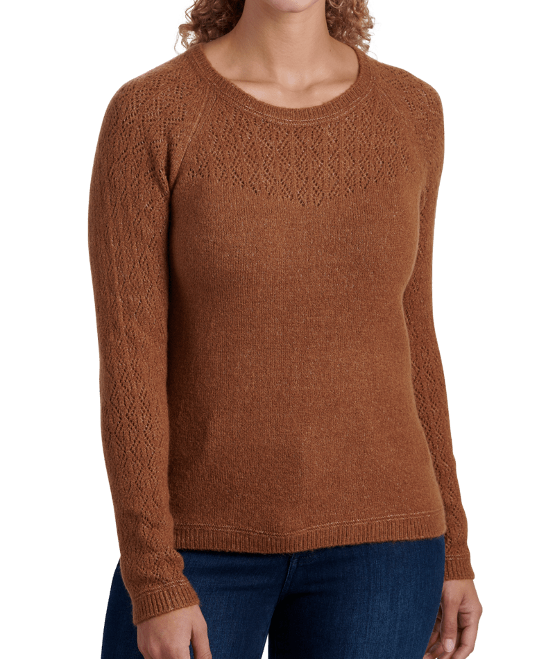 KUHL Women's Sonata Pointelle Sweater | J&H Outdoors