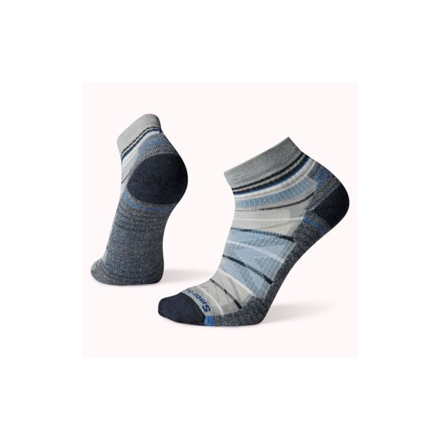 Smartwool Hike Light Cushion Pattern Ankle Socks | Past Season Model unar Gray / L