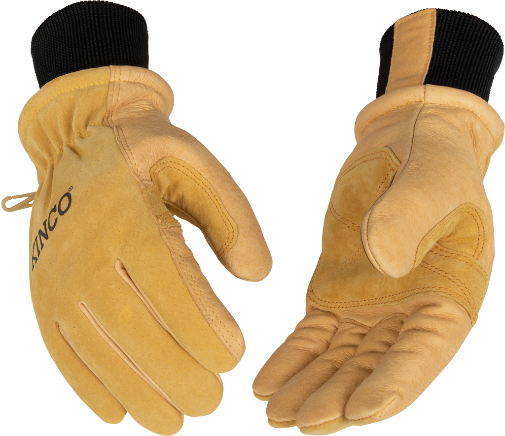 Kinco Lined Premium Grain & Suede Pigskin Ski Glove | J&H Outdoors