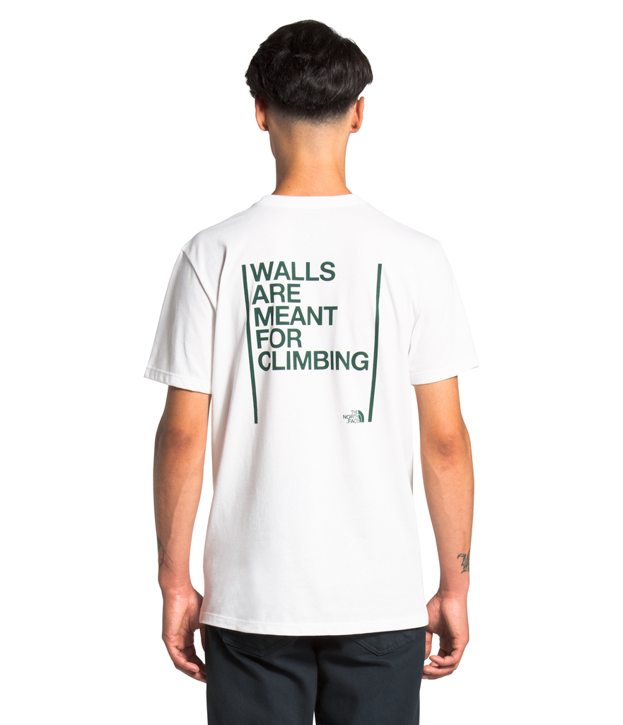 The North Face Unisex Short Sleeve Walls Are Meant For Climbing Tee | J&H Outdoors