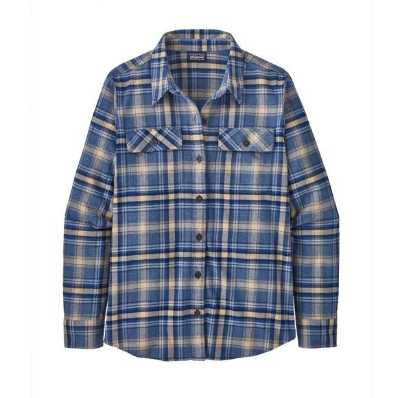 Patagonia Women's Long-Sleeved Organic Cotton Midweight Fjord Flannel Shirt | J&H Outdoors
