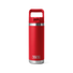 YETI Rambler 18 Oz Straw Bottle RESCUE RED