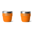 YETI Rambler 4 Oz Stackable Cups KING CRAB ORANGE