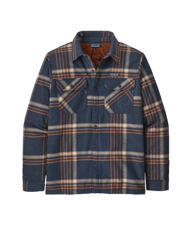 Patagonia Men's Insulated Organic Cotton Mid Weight Fjord Flannel Shirt | J&H Outdoors