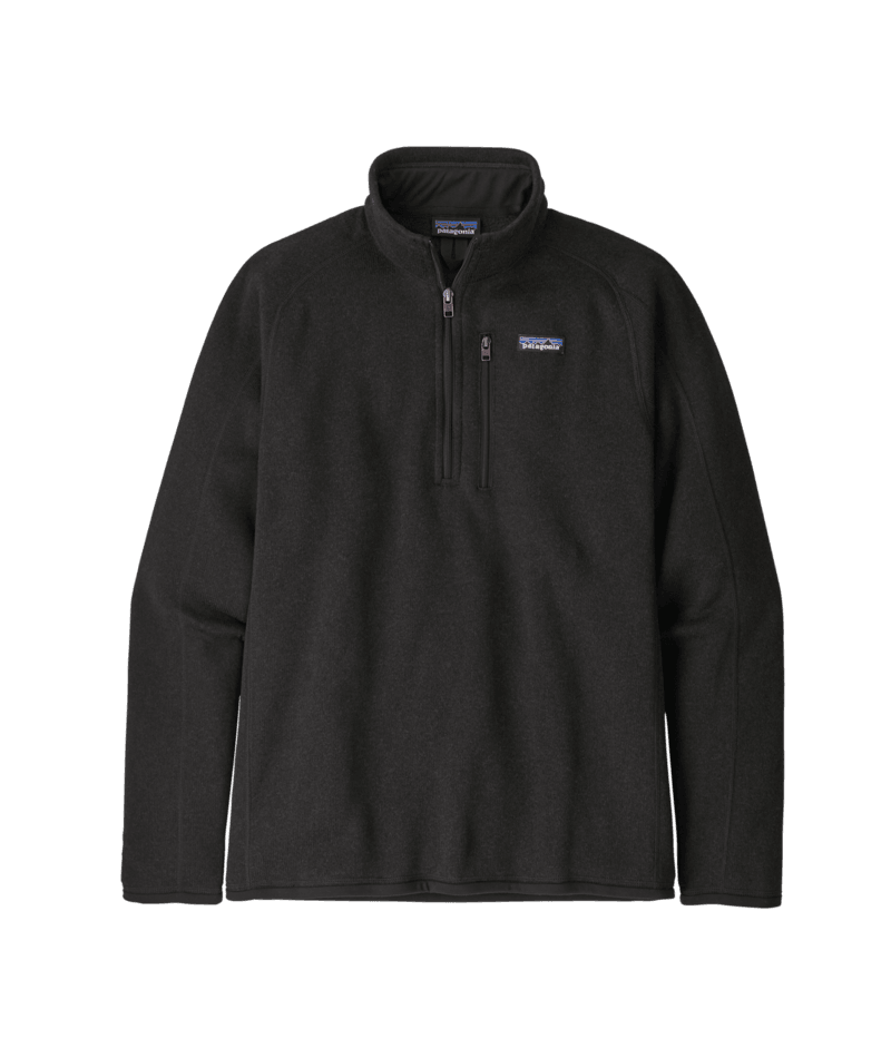 Patagonia Men's Better Sweater 1/4-Zip Black