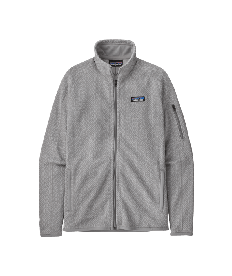 Patagonia Women’s Better Sweater Fleece Jacket in Birch White