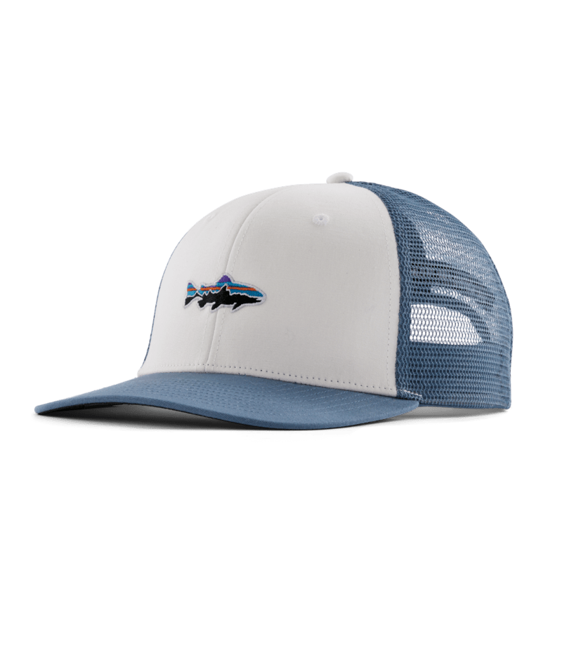 Patagonia Stand Up® Trout Trucker Hat WHI
