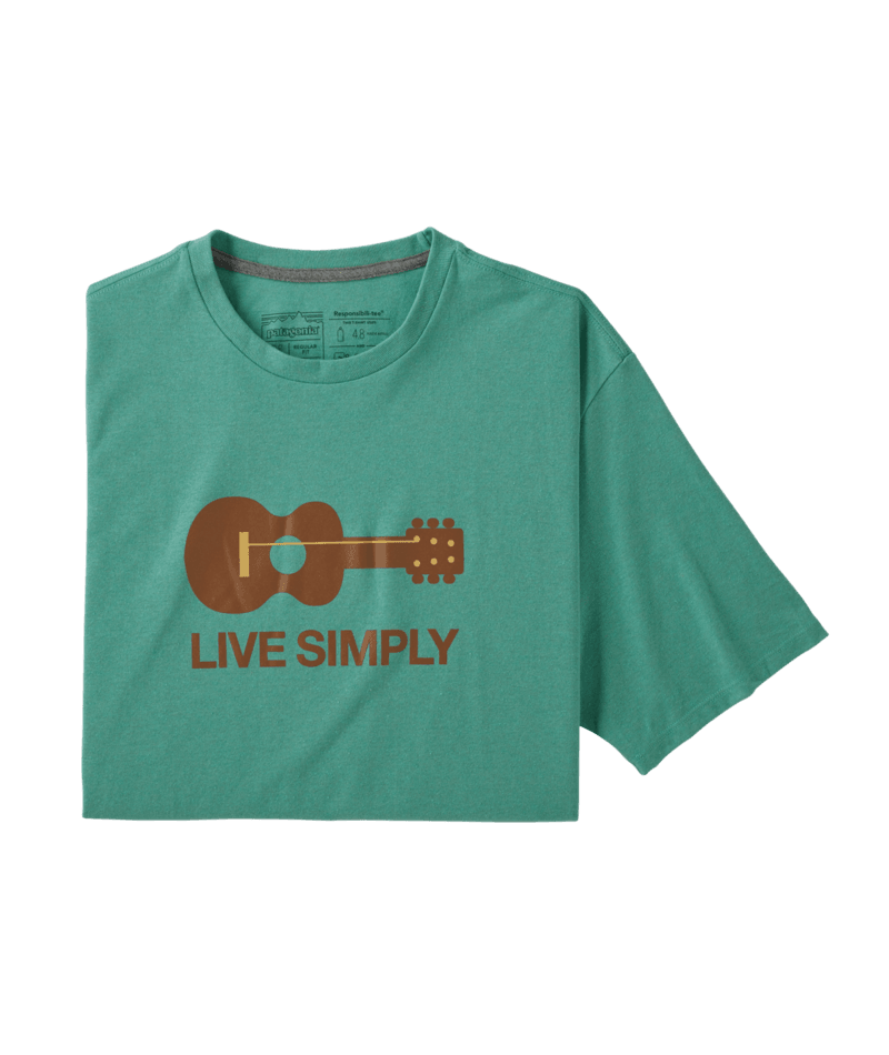 Patagonia Men's Live Simply Guitar Responsibili-Tee | J&H Outdoors
