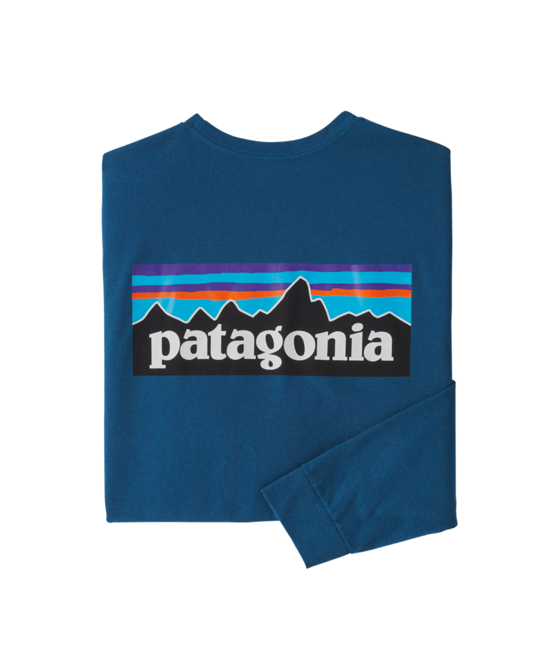Patagonia Men's Long-Sleeved P-6 Logo Responsibili-Tee | J&H Outdoors