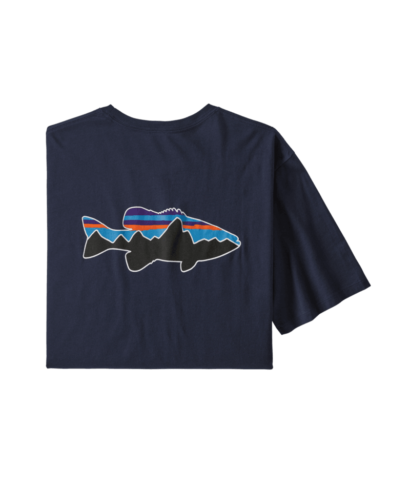 Patagonia Men's Fitz Roy Fish Organic T-Shirt | J&H Outdoors