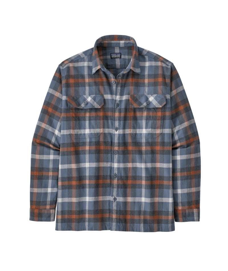 Patagonia Men's Long-Sleeved Organic Cotton Midweight Fjord Flannel Shirt | J&H Outdoors