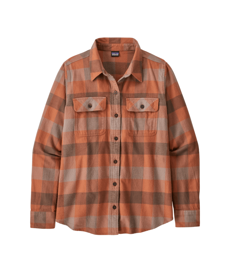 Patagonia Women's Long-Sleeved Organic Cotton Midweight Fjord Flannel Shirt | J&H Outdoors