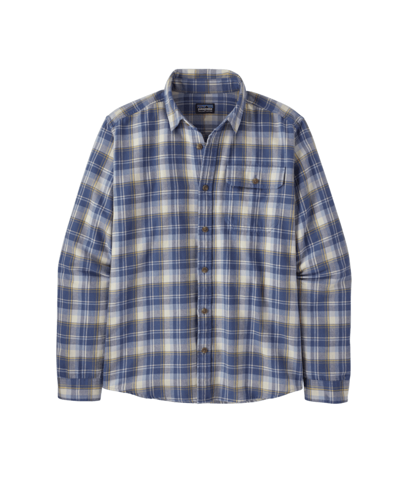 Patagonia Men's Long-Sleeved Cotton in Conversion Lightweight Fjord Flannel Shirt | J&H Outdoors