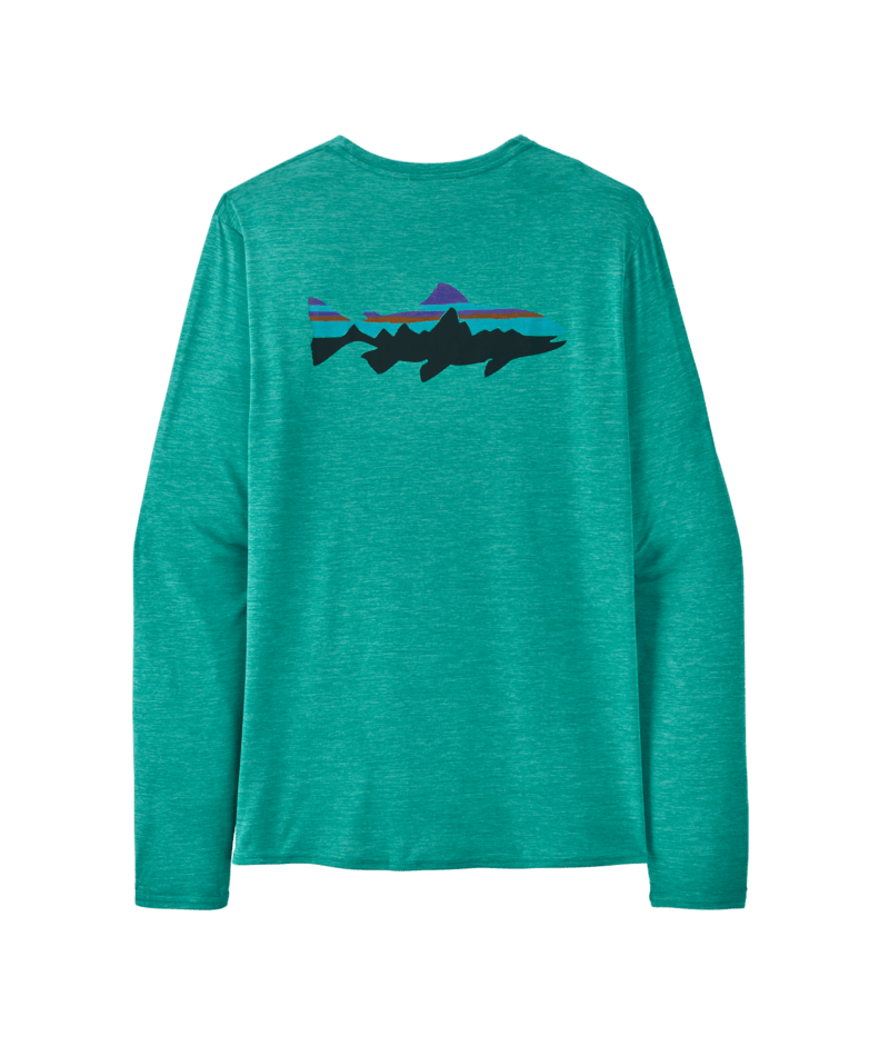 Patagonia M's Long-Sleeved Capilene® Cool Daily Graphic Shirt - Waters FSLX