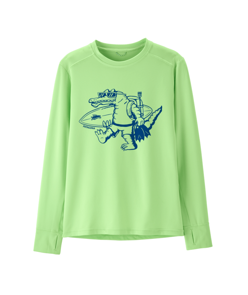 Patagonia Kids' Long-Sleeved Capilene® Silkweight T-Shirt WPSA