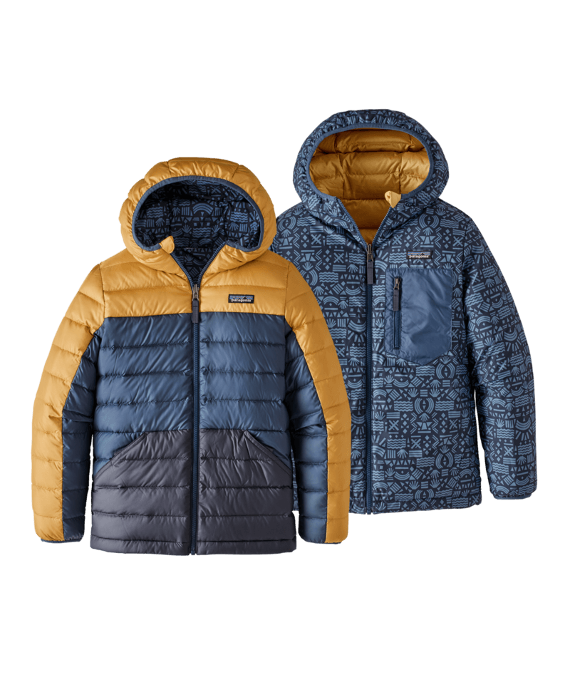 Patagonia Boys' Reversible Down Sweater Hoody | J&H Outdoors