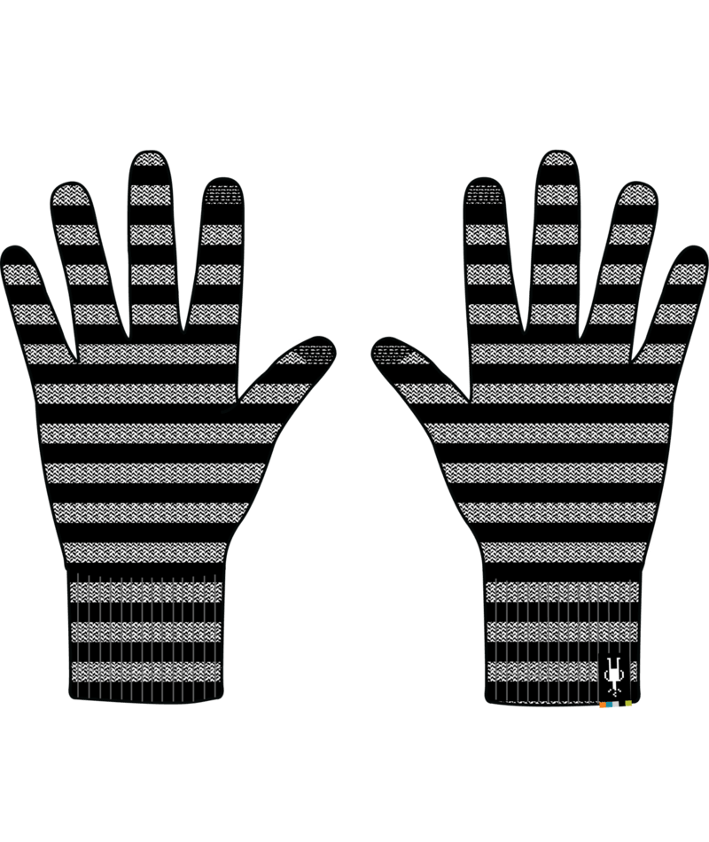 Smartwool Striped Liner Glove | J&H Outdoors