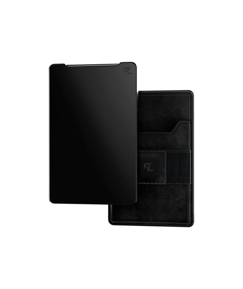 Groove Life Groove Wallet Leather Midnight Black Black Leather