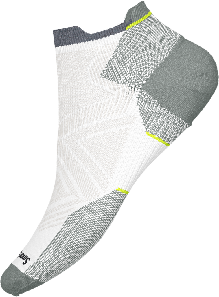Smartwool Run Zero Cushion Low Ankle Socks White
