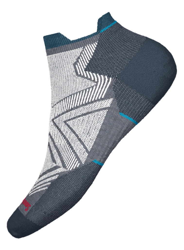 Smartwool Women's Run Zero Cushion Low Ankle Socks Medium Gray