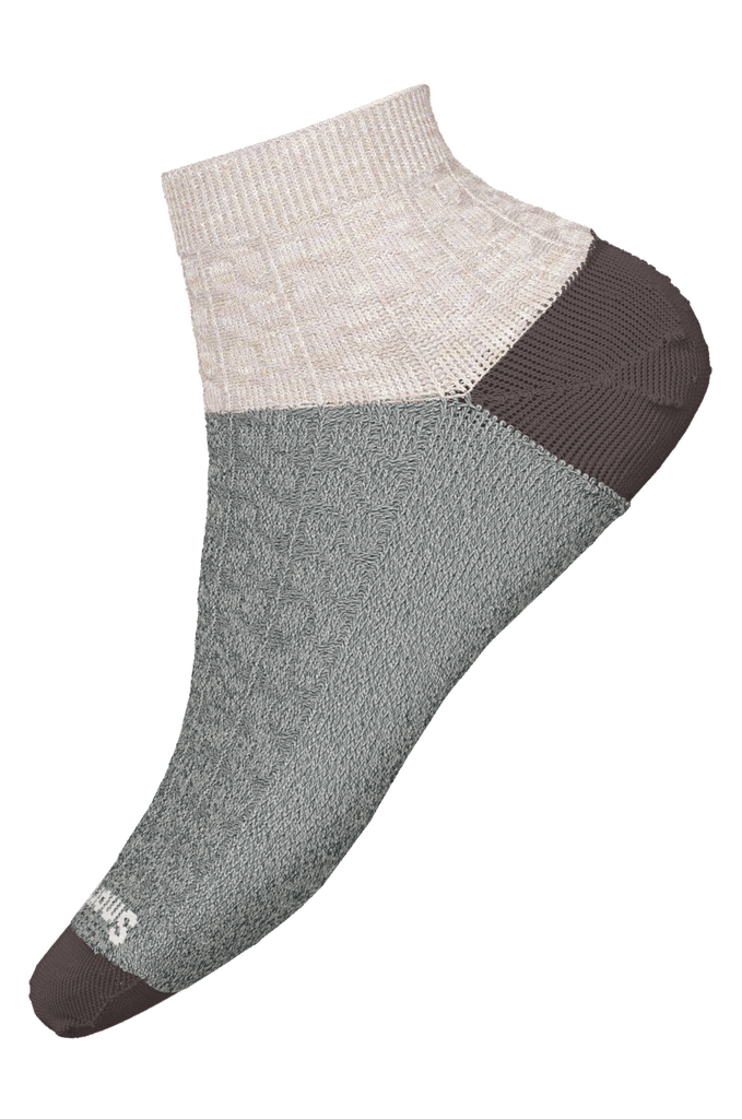 Smartwool Everyday Cable Ankle Socks Moonbeam